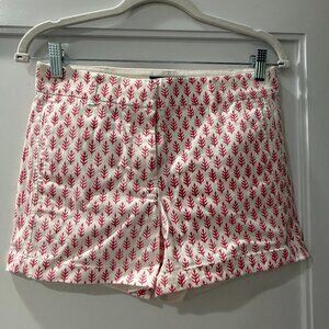 J.Crew Chino Coral Print Shorts